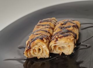 Zapečena slatka palačinka orah