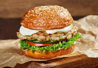 Бургер с курицей