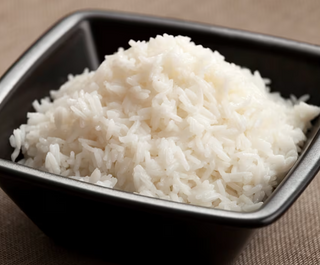 Arroz basmati al vapor