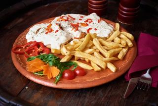 Piletina u sosu od 4 vrste sira