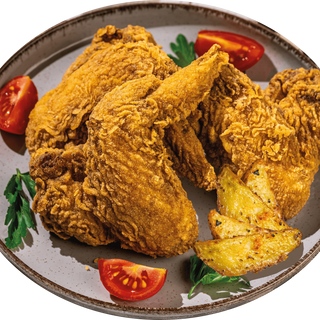 Комбо меню (гомілки курячі фрі   (2 шт) та картопля по селянськи)