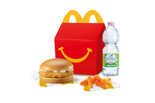 Happy Meal Chickenburger e Carotine