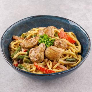 Вок із вершковим каррі