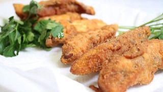 Filetes de Polvo Panados