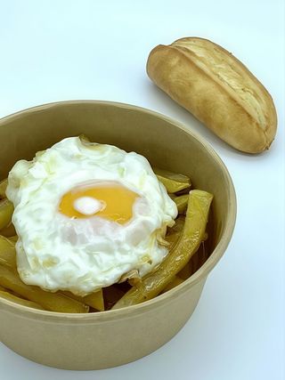 ESTRELLADOS SOLOS CON PATATA