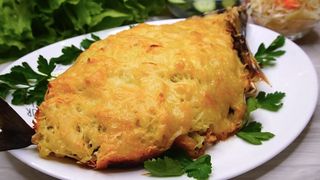 Курица в картофельной корочке