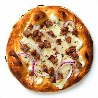 Bianca con salsiccia e cipolla