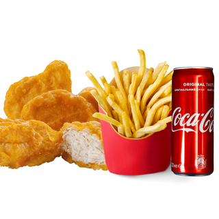 Chicken nuggets menu