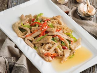 Требуха с чесноком