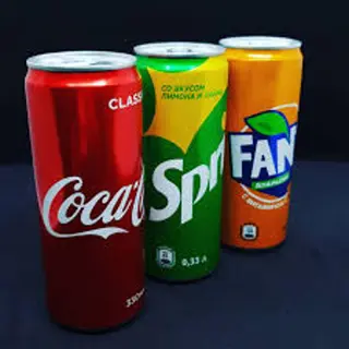 Напій 0,3 (coca cola, fanta, sprite) glovo