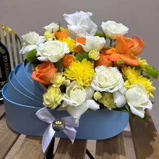 Berceau De Fleurs Pour Naissance Garçon