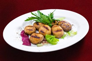 Шашлык из шампиньонов