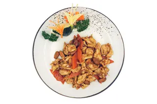 515. Pollo con mandorle