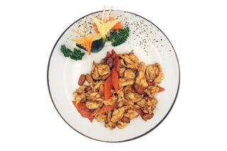 515. Pollo con mandorle