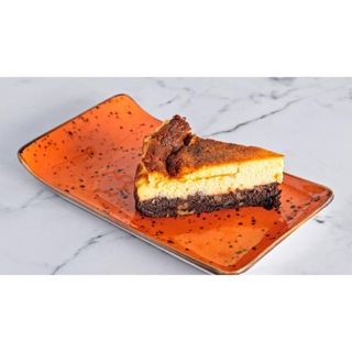 Tarta De Queso Con Base De Brownie (Porción)
