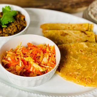 Chapati Ndengu (2 chapatis)