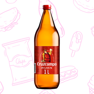 Cerveza Cruzcampo 1L