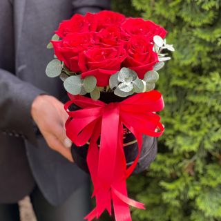 Flowerbox «Elegancka czerwień”