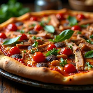 Pizza Berguedana (30 Cm.)