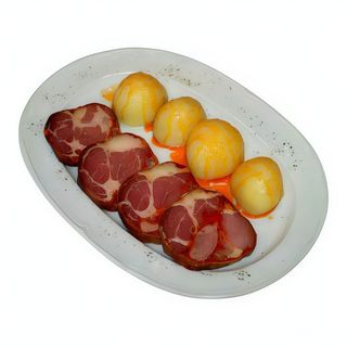 Chosco de tineo con patatas