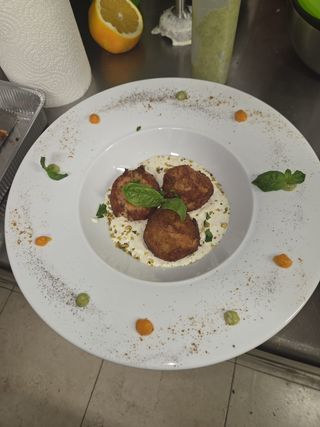 Polpette di mortadella e provola