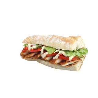 Bocadillo Pollo Con Salsa