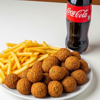 Menù piatto falafel