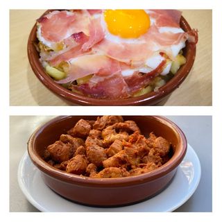Combo Huevos Rotos Con Zorza