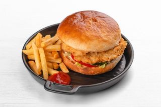 Бургер с курицей (300г)