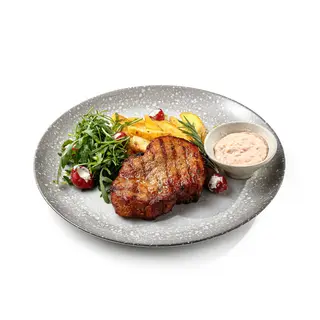 Steak din ceafă de porc