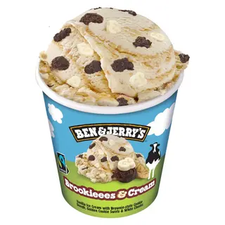 Ben And Jerry's Brookies And Cream 465ml