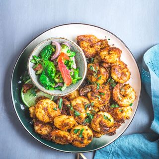 Fried Prawns And Cashew Nuts