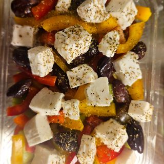 Insalata greca senza cipolle