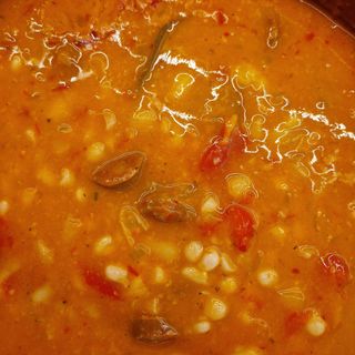 Alubias blancas con Chorizo