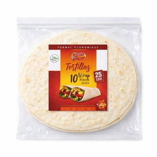Tortillas 25 Cm (X10 Pièces)