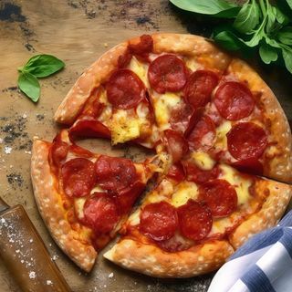 Pizza De Salami (40 Cm.)