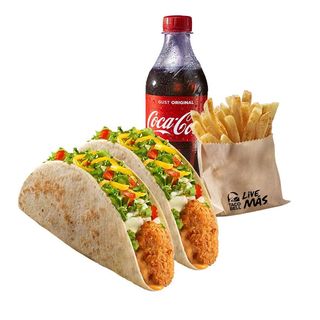 Meniu Crispy Chicken Taco Supreme (preț fără băutură)