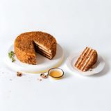 Торт "Медовик с орехами" классик (0,610 кг)