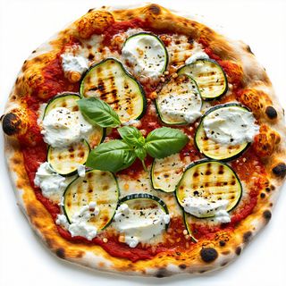 Pizza zucchine & ricotta