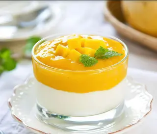 407.yogur con crema mango