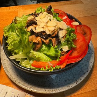 Salada da horta com citronette