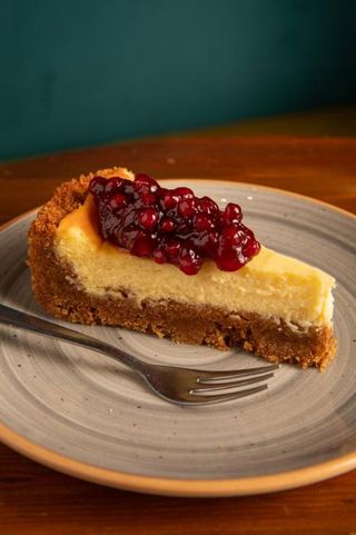 N.Y. Cheesecake con frutti rossi