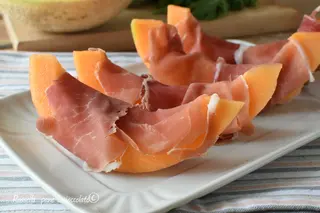 Crudo e Melone