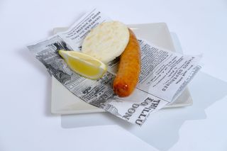 Chorizo Con Arepa