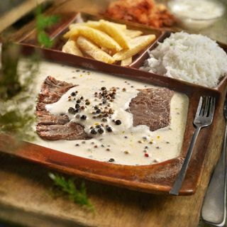 Bitoque com Molho «Pimenta