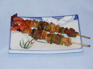Mixed Kebabs (Yakitori)