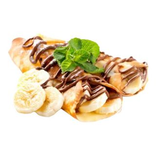 Crepe con nutella y plátano