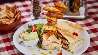 Avocado Chicken Burito