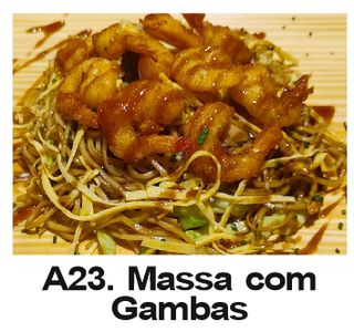 A23. Massa com Gambas