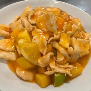 Pollo Con Mango